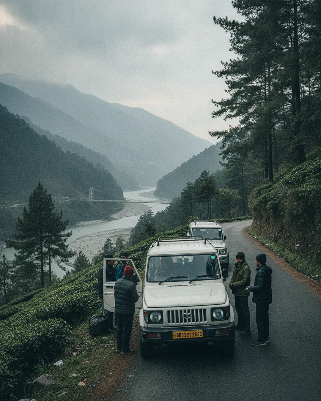 Hero: Darjeeling to Gangtok road